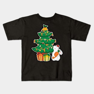 Bunny Christmas Tree Kids T-Shirt